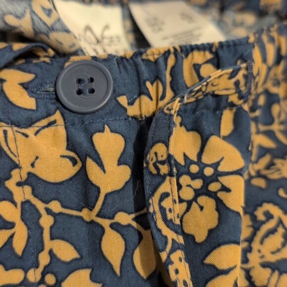 Liz Claiborne Villager Sport blue floral print capri pants size‎ XL women's - Picture 5 of 6